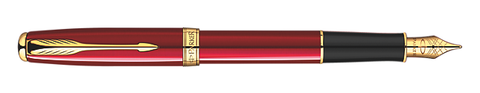 Parker Sonnet Ruby Red Lacquer Fountain Pen