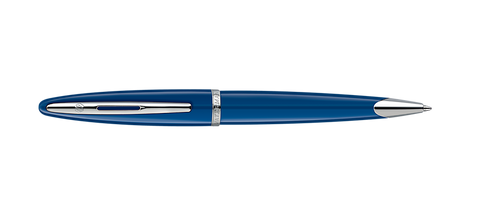 Waterman Carene Blue W/Silver Trim Ballpoint Pen