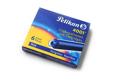 Pelikan 4001 Ink Cartridges (TP/6) . 3 Packs