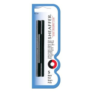 Sheaffer Skript Ink Cartridges-Pack of 5 cartridges. 2 Pack Minimum