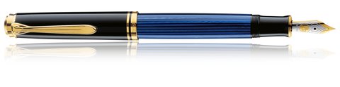 Pelikan PLK-M600 Souverän Black-Blue Fountain Pen